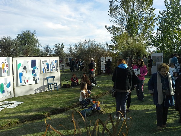 encuentro artistas visuales espacios del monte