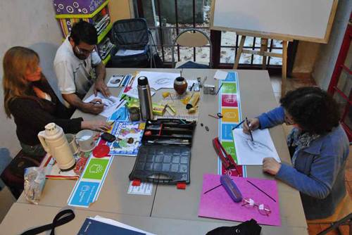 taller de dibujo