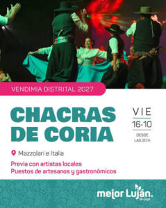 Luján de Cuyo ya vive la Vendimia   